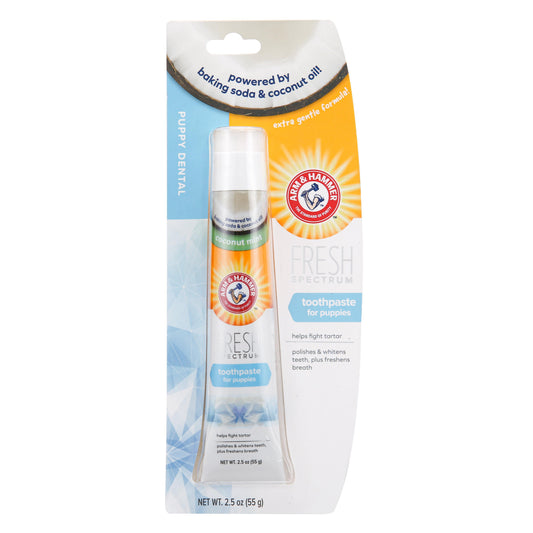 Arm & Hammer Fresh Coconut Mint Toothpaste Puppy - Dental Hygiene - Browns Pet Range