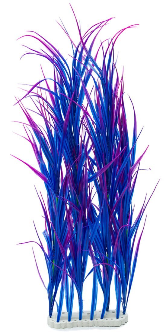 Artificial Aquarium Reeds - Blue/Purple - 60cm -  - Browns Pet Range