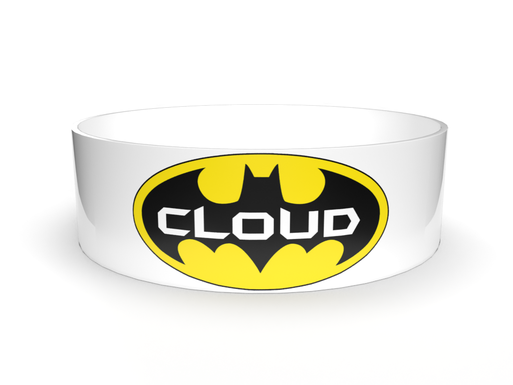 Batman Personalised Named Dog Bowl - BROWNS PET RANGE