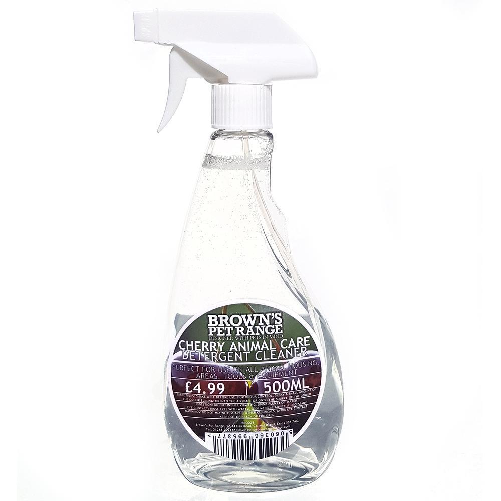 Brown's Animal Care Detergent - Cherry 500ml - Animal Care - Browns Pet Range