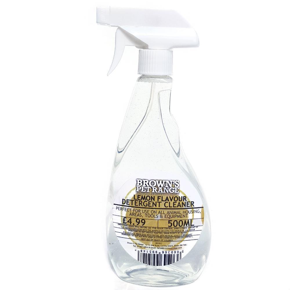 Brown's Animal Care Detergent - Lemon 500ml - Animal Care - Browns Pet Range