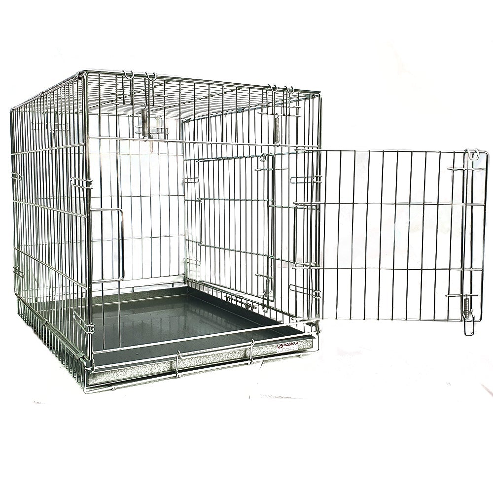 Brown's Dog Crate | Premium Medical Galvanised Iron Extra Strong Dog Crate - BROWNS PET RANGE