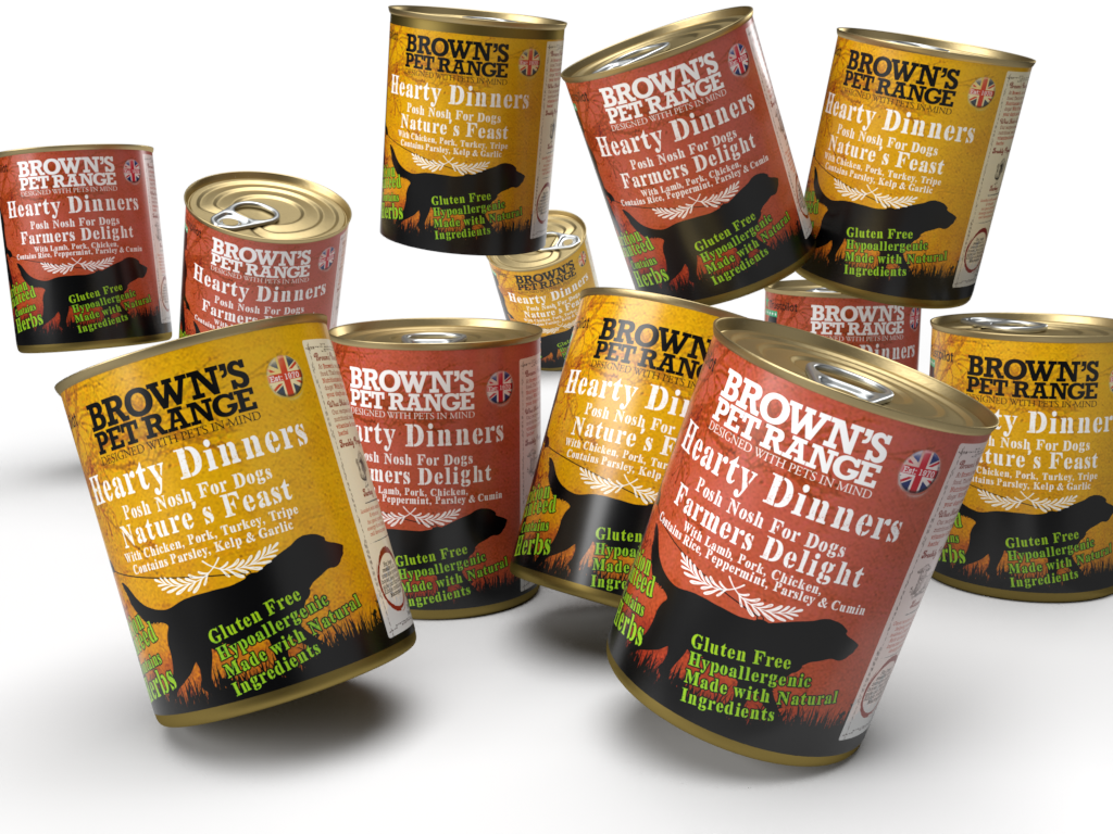 Brown's Dog Food | Posh Chicken & Rice Mix - BROWNS PET RANGE