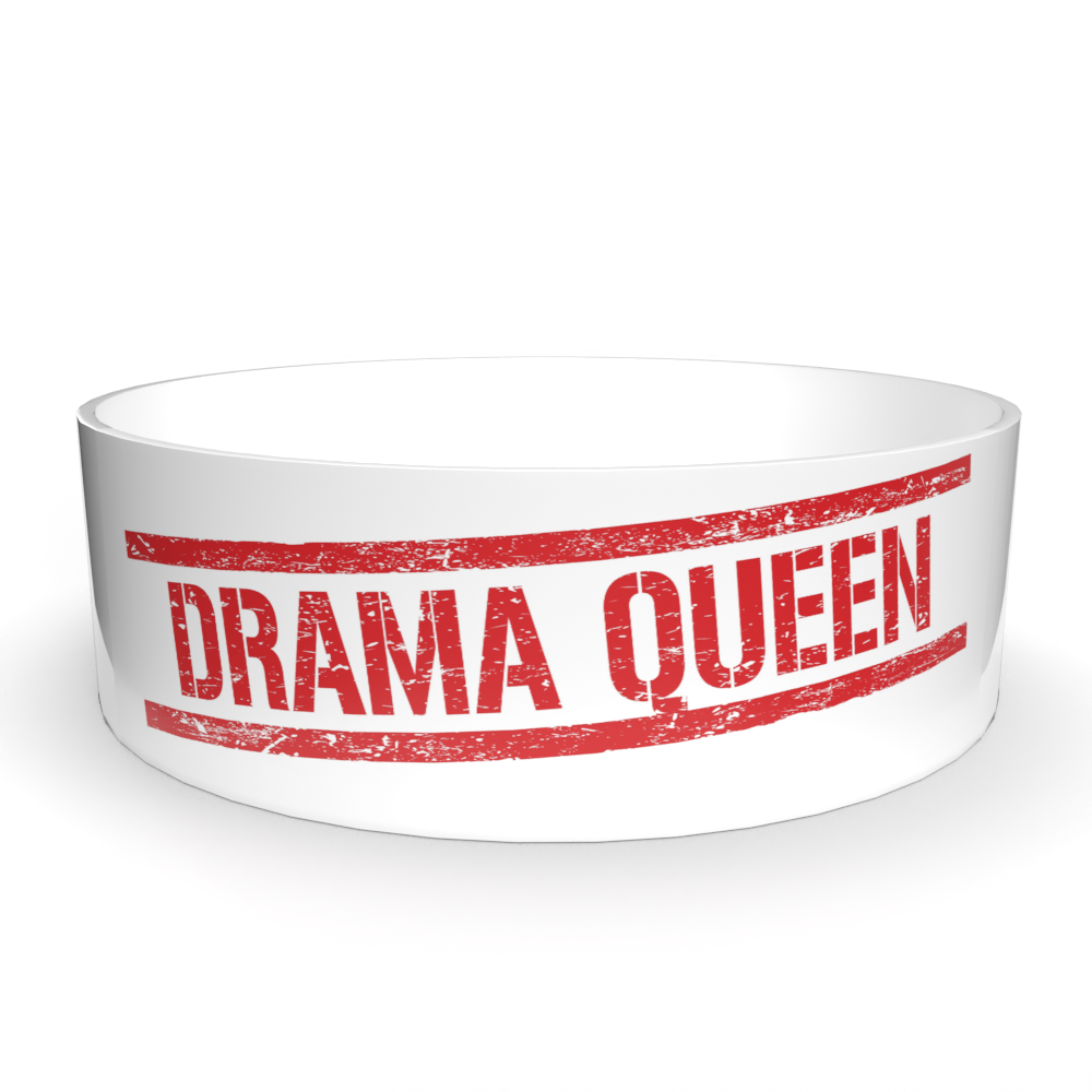 Brown's Drama Queen Pet Bowl - BROWNS PET RANGE