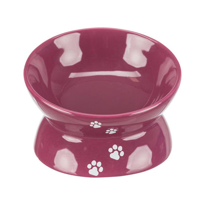 Brown's Ergo-Bowl | Raised Ergonomic Ceramic Bowl White - BROWNS PET RANGE