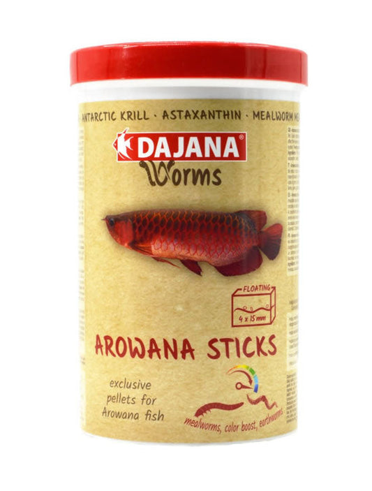 Brown's Fish Food | Arowana Sticks 500g/1000ml - BROWNS PET RANGE