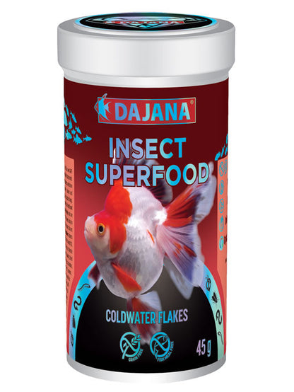 Brown's Fish Food | Insect Superfoods Coldwater Flakes - BROWNS PET RANGE