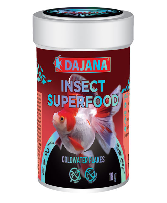 Brown's Fish Food | Insect Superfoods Coldwater Flakes - BROWNS PET RANGE