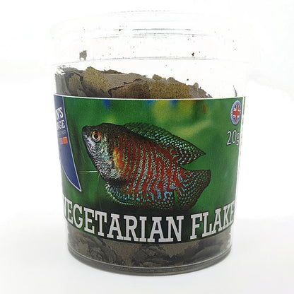 Brown's Fish Food | Vegetable Flakes With Spirulina - BROWNS PET RANGE