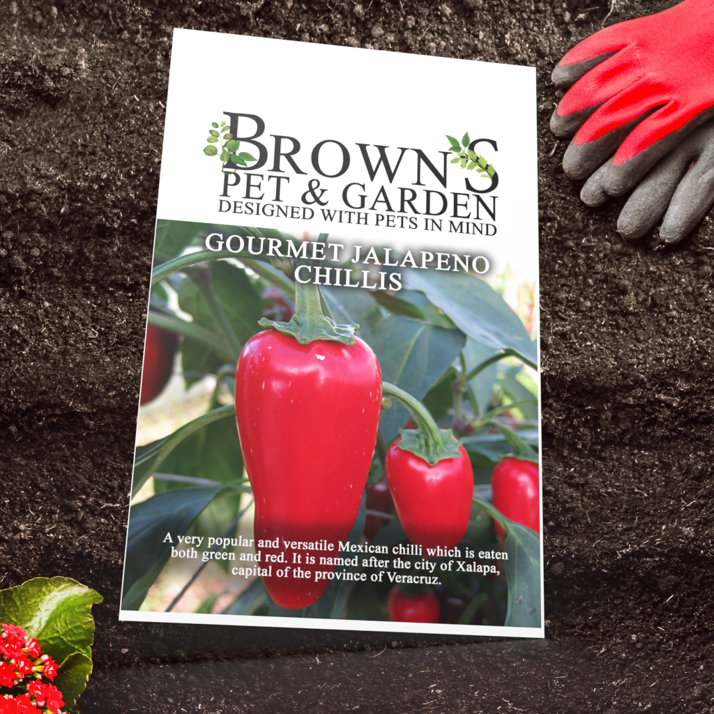 Brown's GYO Gourmet Jalapenos - BROWNS PET RANGE