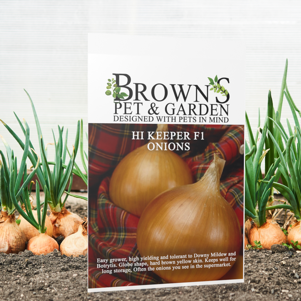 Brown's GYO Hi Keeper Onions - BROWNS PET RANGE