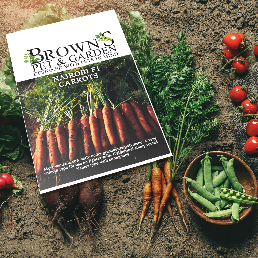 Brown's GYO Nairobi Carrots - BROWNS PET RANGE