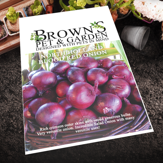 Brown's GYO North Holland Onions - BROWNS PET RANGE