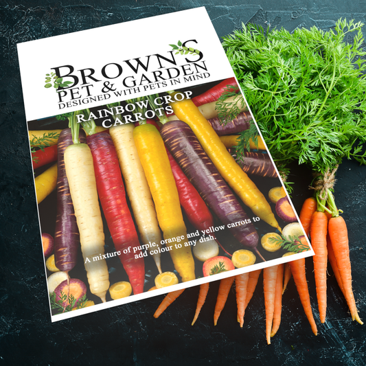 Brown's GYO Rainbow Carrots - BROWNS PET RANGE