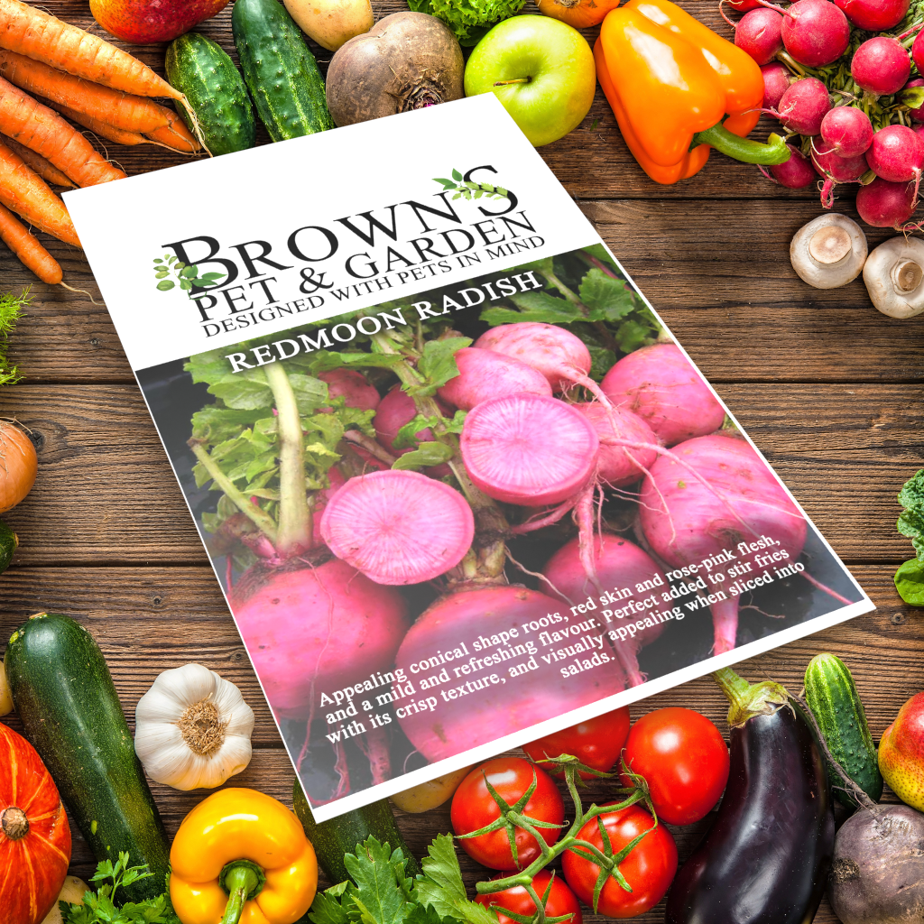 Brown's GYO Redmoon Radish - BROWNS PET RANGE