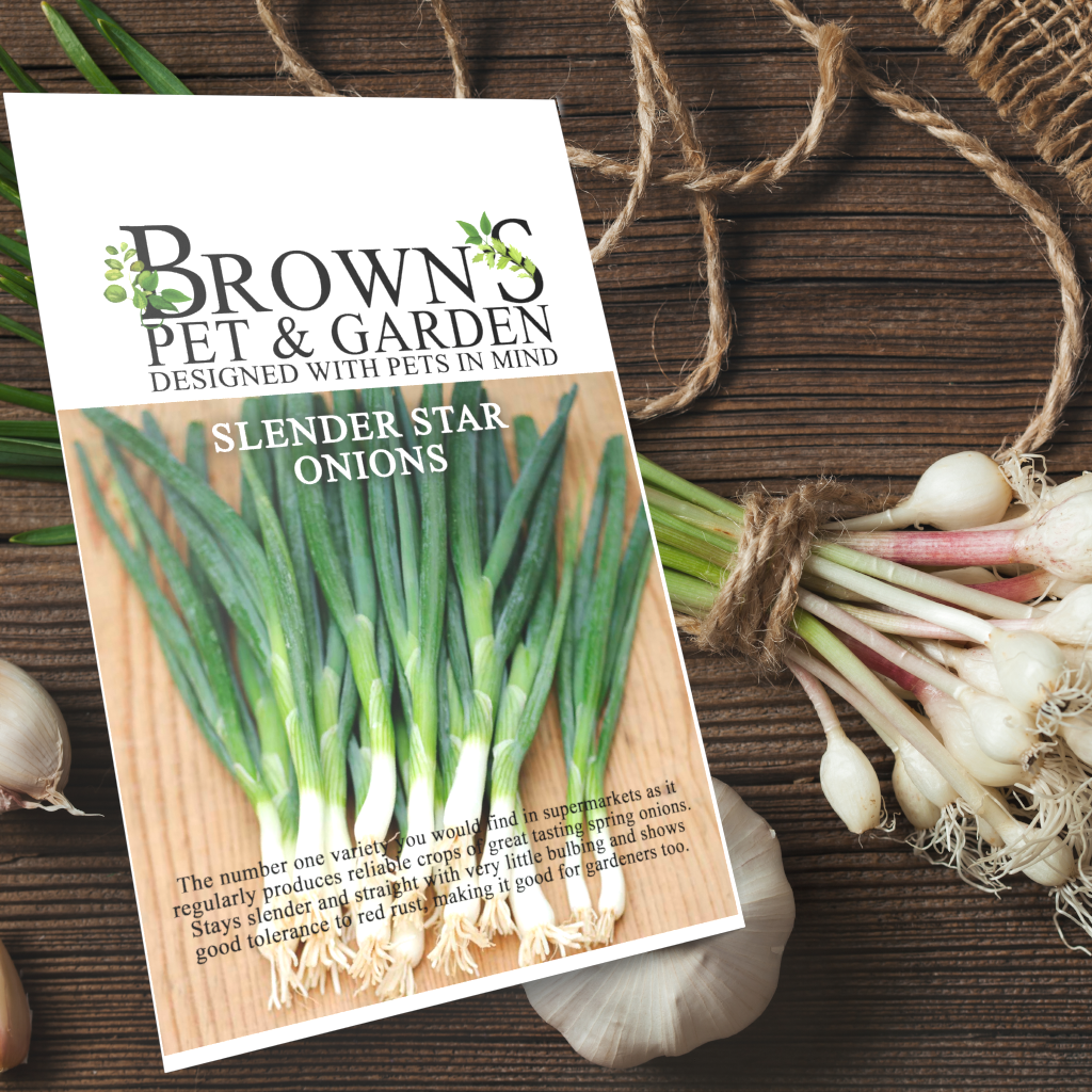 Brown's GYO Slender Star Onions - BROWNS PET RANGE