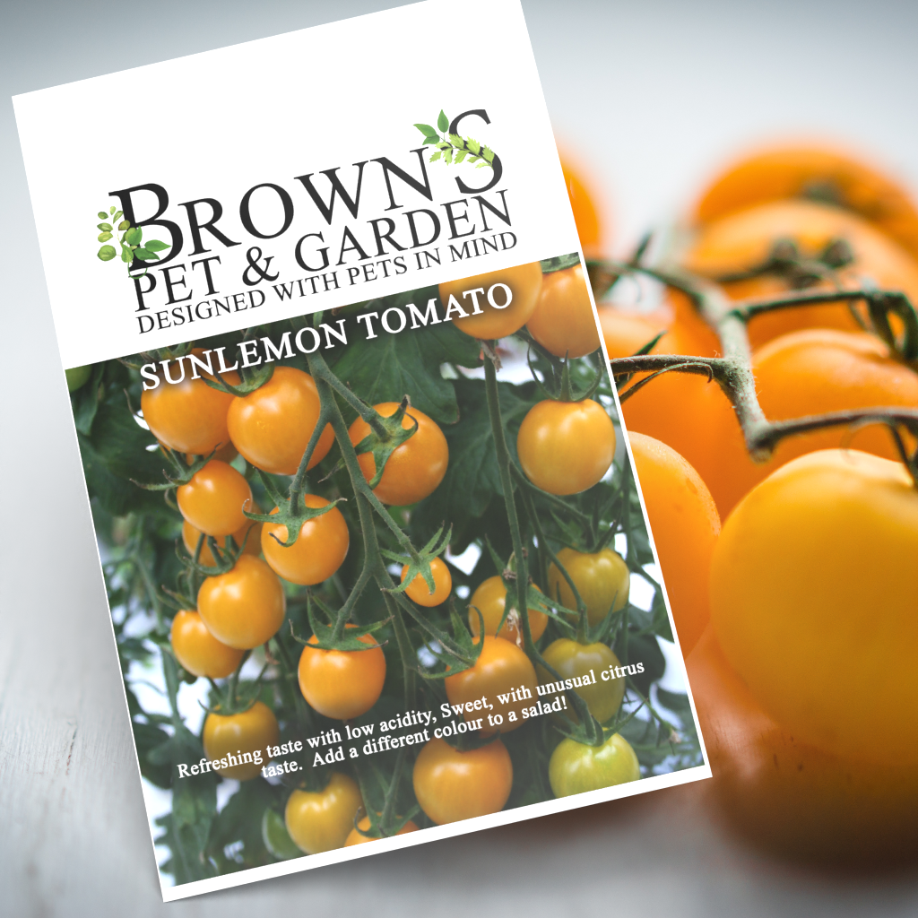 Brown's GYO Sunlemon Tomatoes - BROWNS PET RANGE