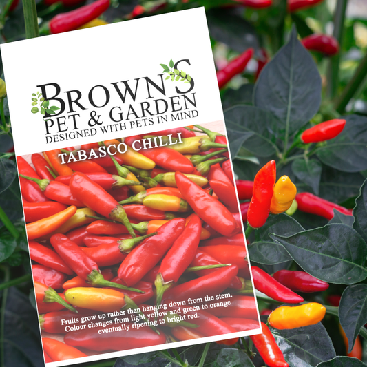 Brown's GYO Tabasco Chilli's - BROWNS PET RANGE