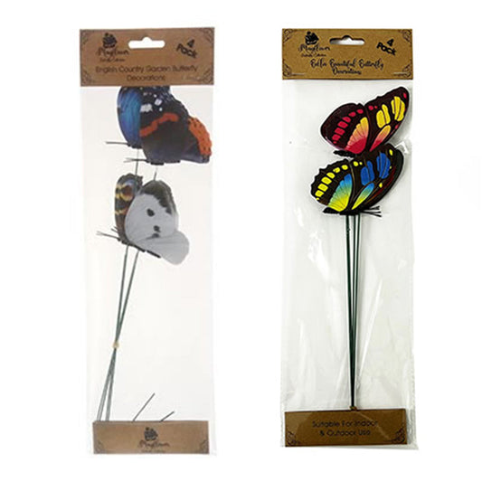 Brown's Garden Decorations | Bella Beautiful Butterflies Spikes - BROWNS PET RANGE