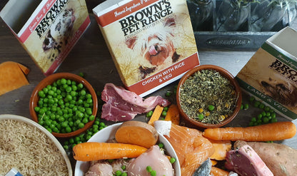 Brown's Hearty Dinner's | Variety Box | 10x 395g Trays -  - Browns Pet Range