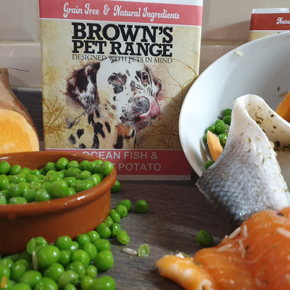 Brown's Hearty Dinner's | Variety Box | 10x 395g Trays -  - Browns Pet Range