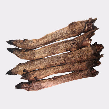 Brown's Natural Dog Treats | Venison Legs With Fur. - BROWNS PET RANGE