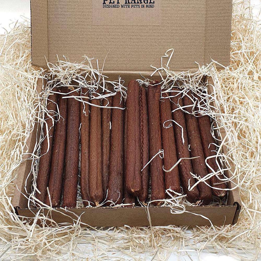 Brown's Natural Doggy Sausages | The Cigar Box - BROWNS PET RANGE