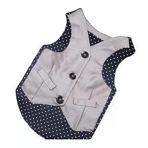 Brown's Pet Range Urban | Grey Polka Dot Waistcoat For Dogs -  - Browns Pet Range