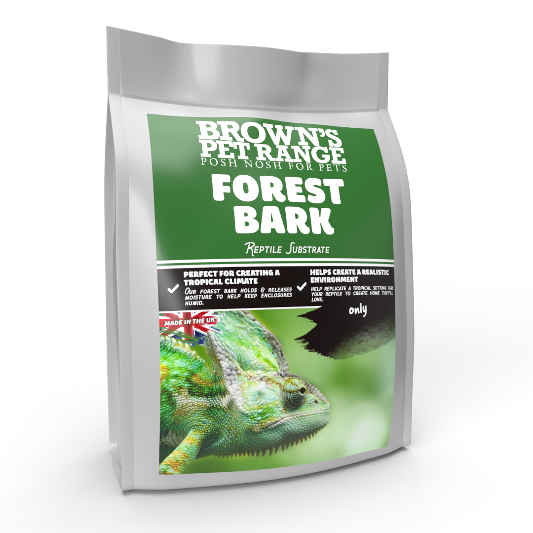 Brown's Reptile Substrate | Forest Bark 2.5kg - BROWNS PET RANGE