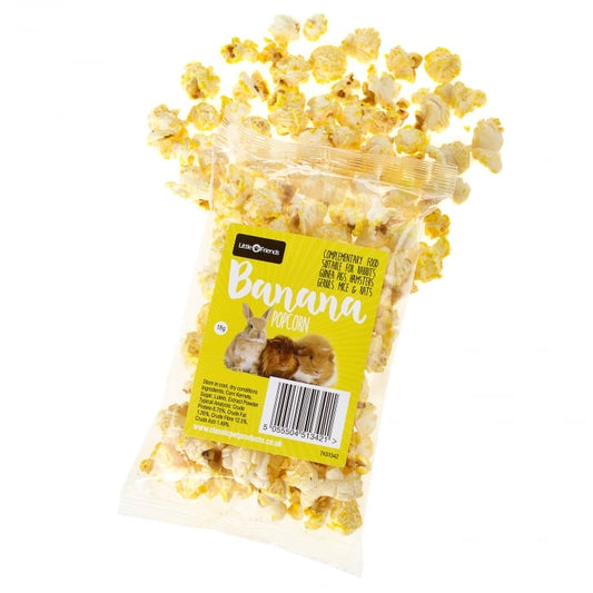 Brown's Small Animal Natural Treats | Banana Popcorn - BROWNS PET RANGE