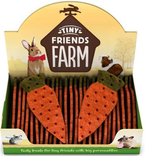 Brown's Small Animal Natural Treats | Giant Carrot Biscuits - 80g - BROWNS PET RANGE