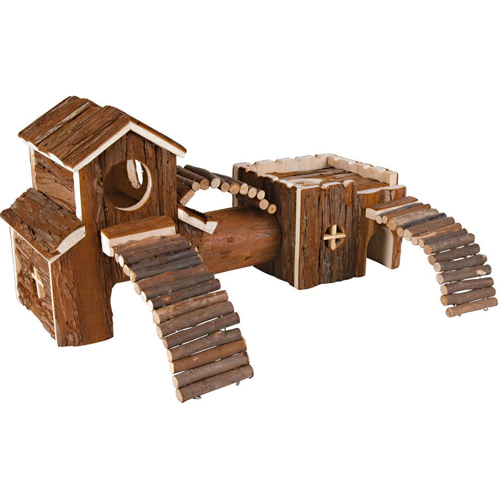 Brown's Small Animal Range | Wooden Tunnel Kingdom - Cage - Browns Pet Range