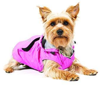 Canada Pooch Pacific Poncho Pink Raincoat (size variants) - Dog Coat - Browns Pet Range