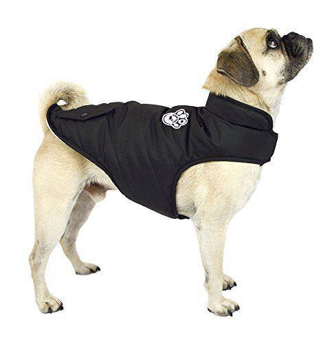 Canada Pooch | Polar Vortex Vest Coat Black SIZE 10 - Dog Coat - Browns Pet Range