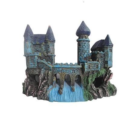 Castle, Waterfall & Bridge Aquarium Ornament -  - Browns Pet Range