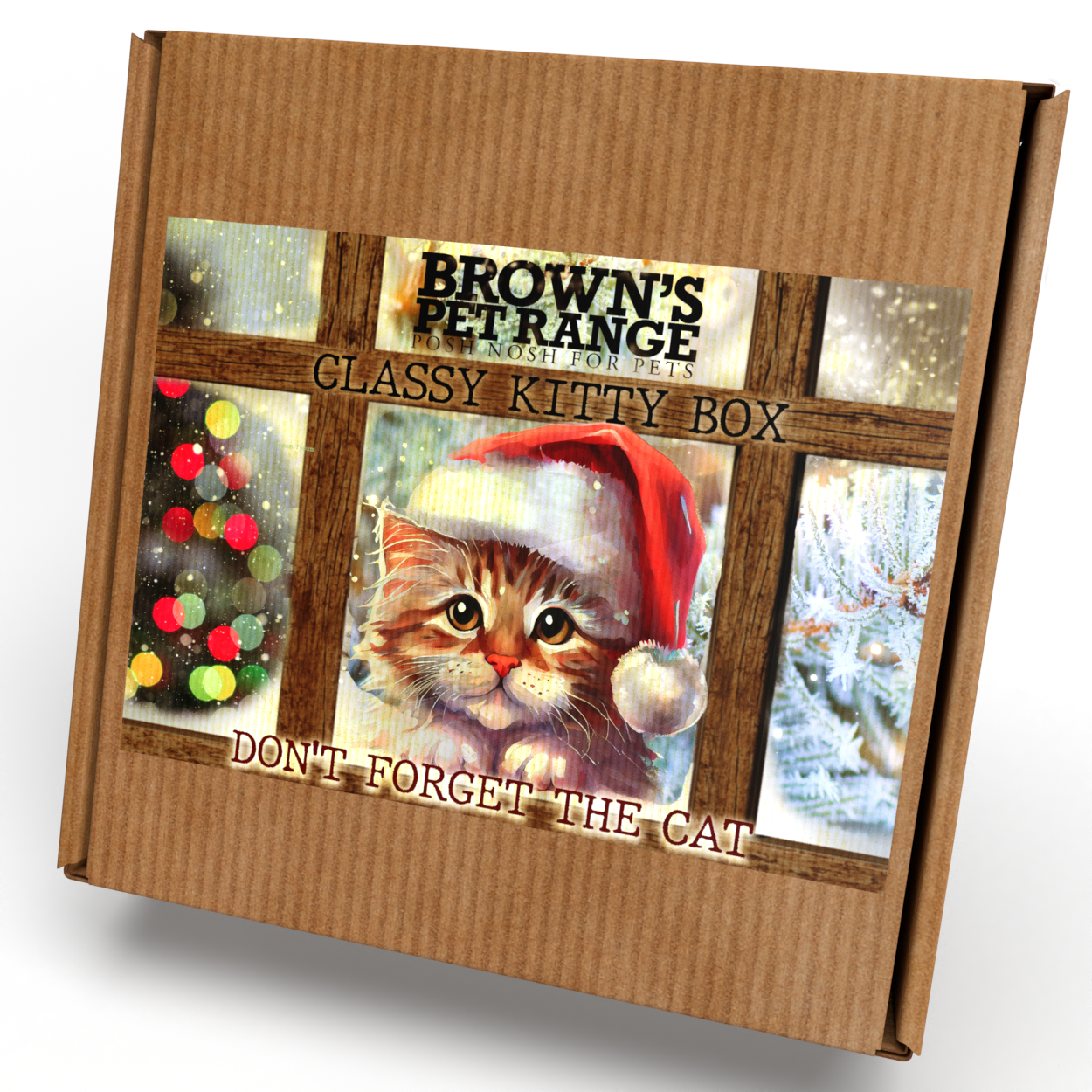 Classy Kitty Box Set | Brown's Posh Nosh For Cats - BROWNS PET RANGE