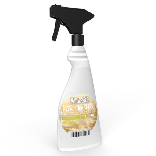 Brown's Animal Care - Coat Conditioner Refreshing Spray 500ml - BROWNS PET RANGE