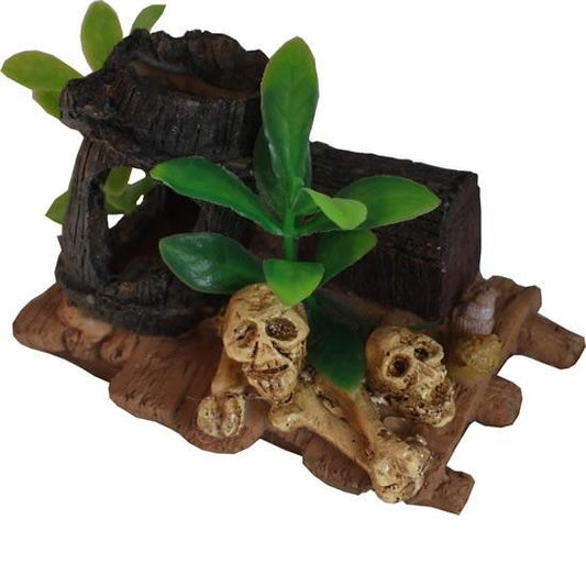 Dead Man's Raft Aquarium Ornament -  - Browns Pet Range