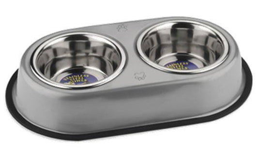 Double Dinner Dog Bowls - Dog Accessories - Browns Pet Range