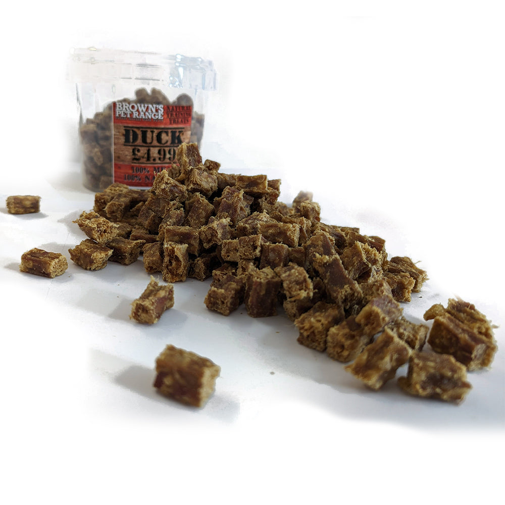 100% Meat Cubes 100g | Brown's Natural Training Treats For Dogs - BROWNS PET RANGE