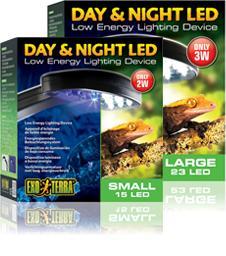 Exo Terra Day and Night LED (Low Energy Lighting Device) - Reptile - Browns Pet Range