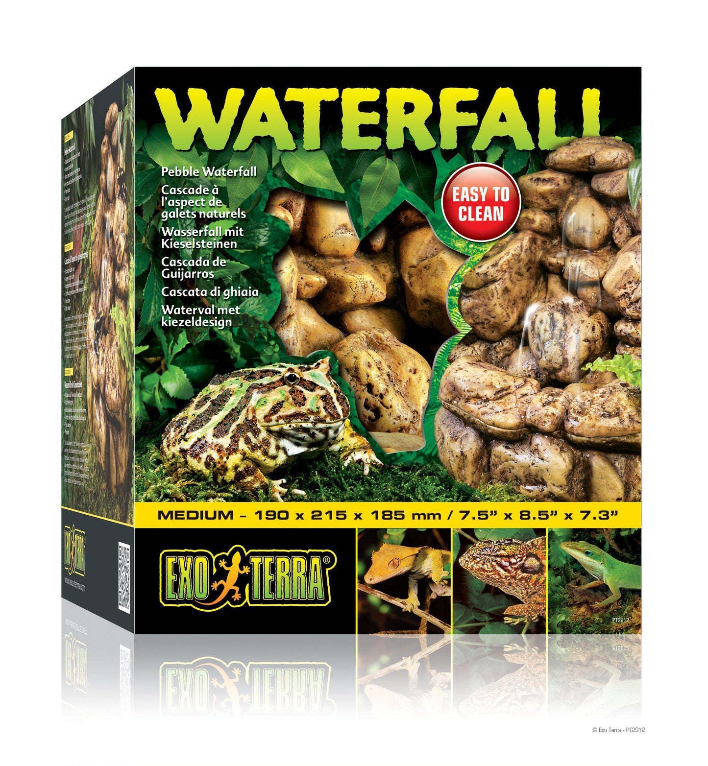 Exo Terra Pebble Waterfall - Reptile Accessories - Browns Pet Range