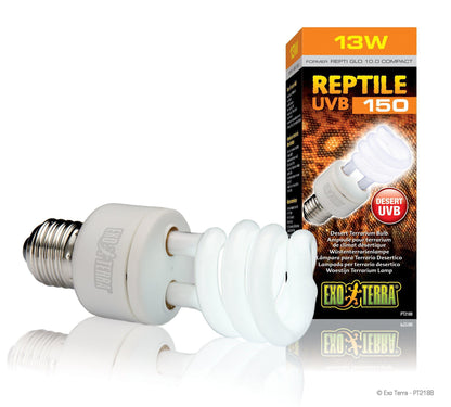 Exo Terra UVB 150 / Desert Terrarium Bulb (Varieties) - Reptile Vivariums - Browns Pet Range