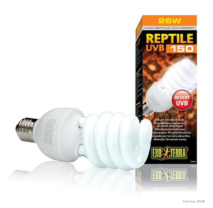 Exo Terra UVB 150 / Desert Terrarium Bulb (Varieties) - Reptile Vivariums - Browns Pet Range