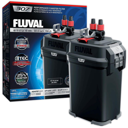 NEW 2019 | Fluval 307 External Canister Aquarium Filter - External Filter - Browns Pet Range