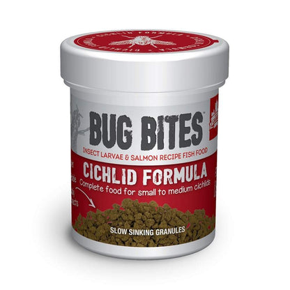 Fluval Bug Bites Cichlid Formula (Small - Medium Cichlids) Granules -  - Browns Pet Range