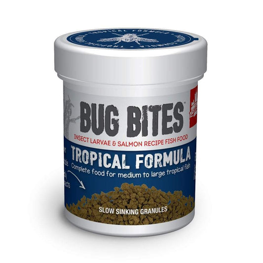 Fluval Bug Bites Tropical (Medium-large Fish) Granules -  - Browns Pet Range