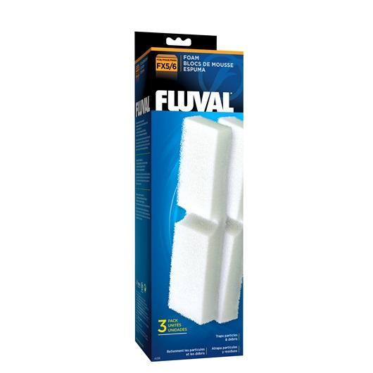 Fluval FX Series Filter Media - Foam 3 Pack - External Filter - Browns Pet Range