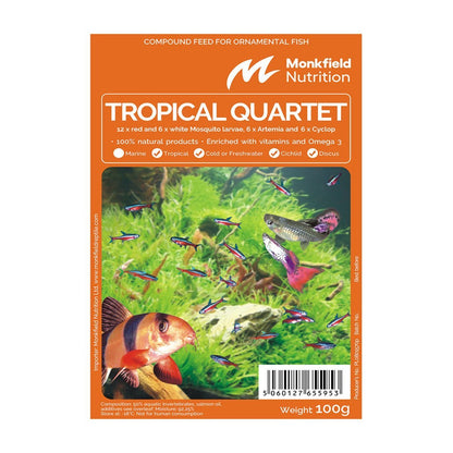 Frozen Tropical Quartet (10 pack) - BROWNS PET RANGE