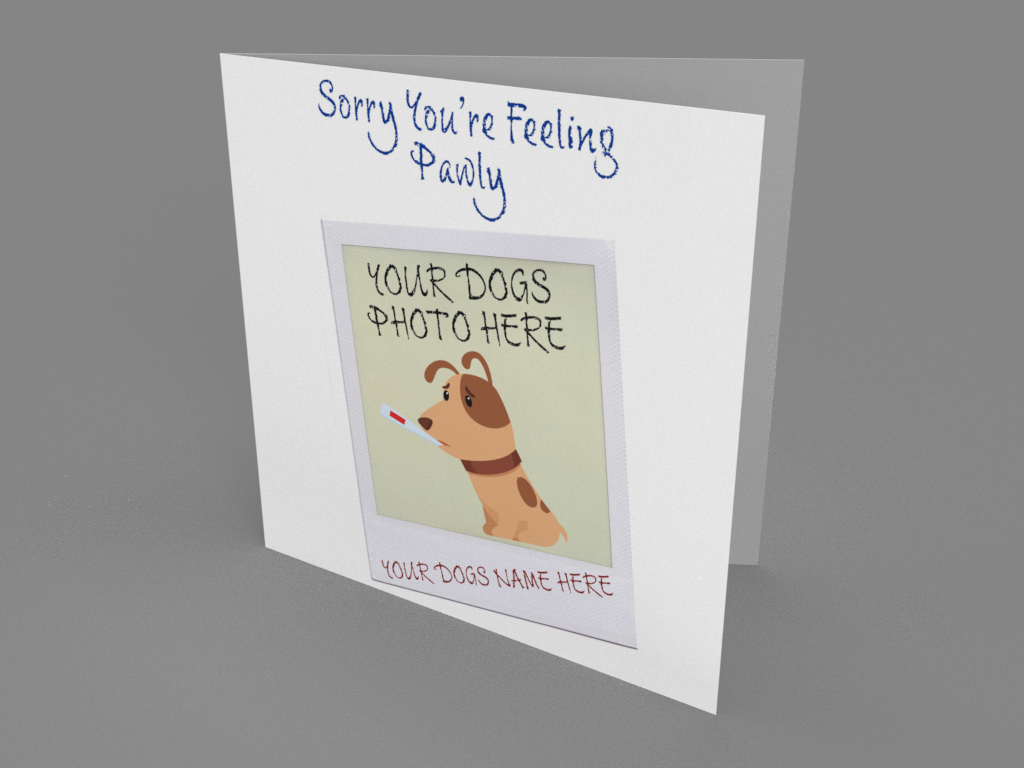 Get Well Soon Box with Personalised Card - BROWNS PET RANGE